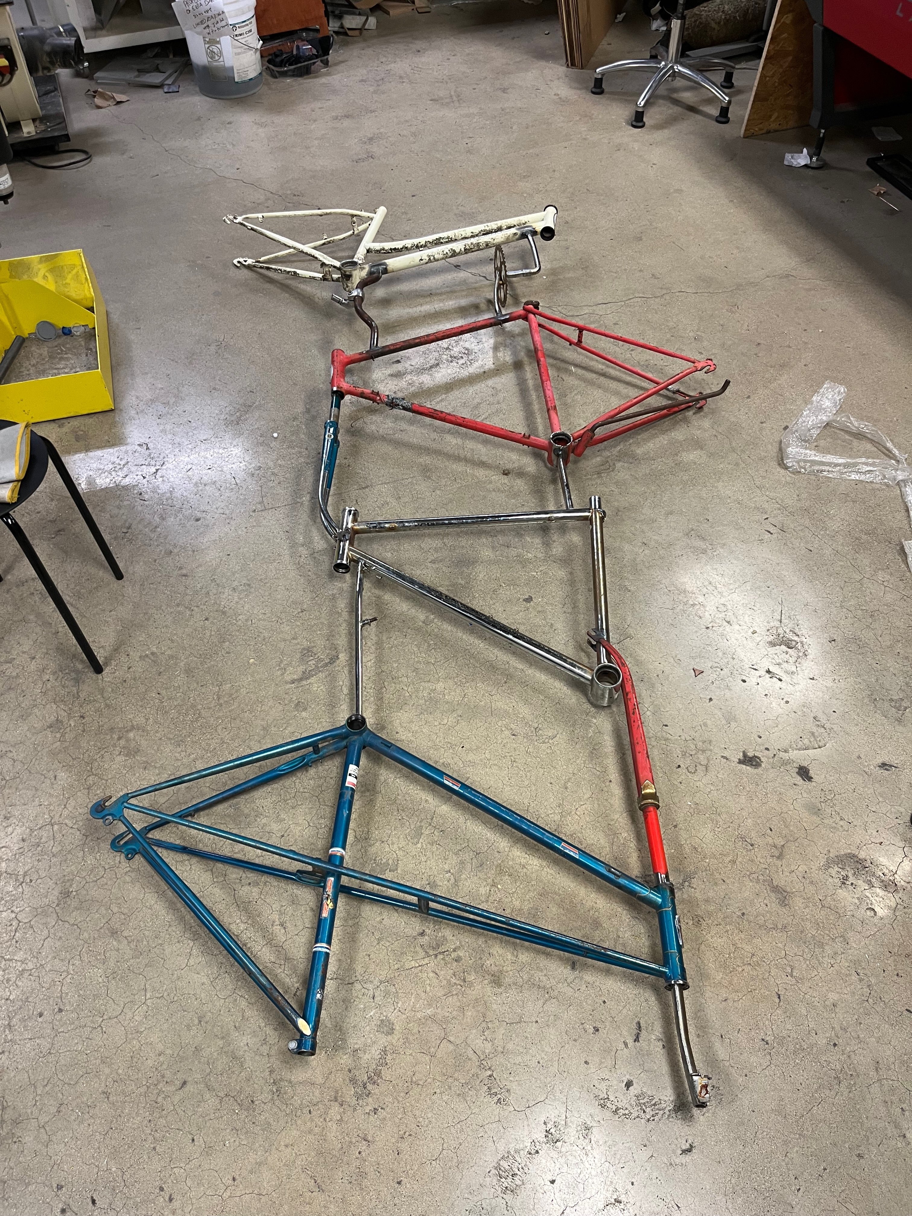 Bike Ladder Sculpture